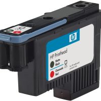 Tête d'impression rouge chromatique et
  noir mat HP 73 (CD949A)