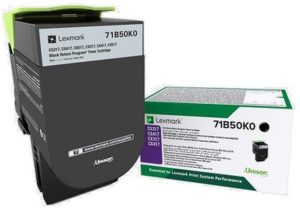 Toner noir Lexmark Standard CS/X317
  (71B50K0)
