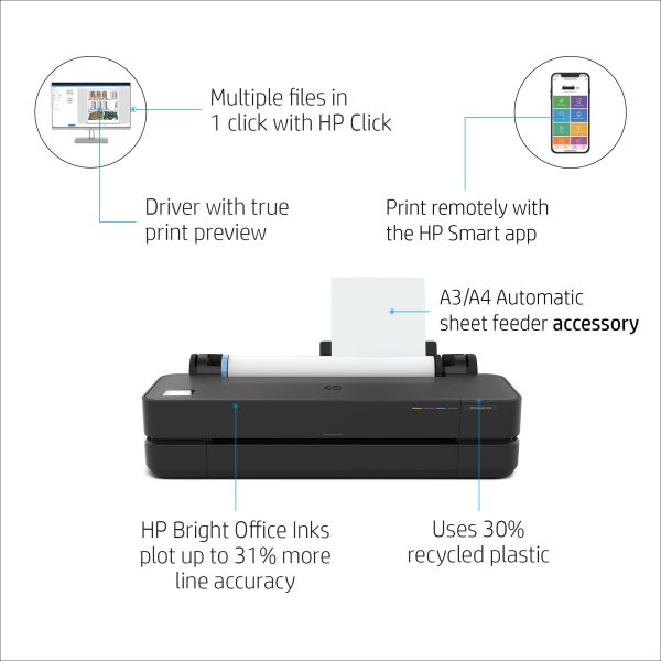 Traceur HP DesignJet T230 24 pouces (5HB07A) – Image 10