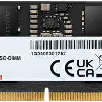 Barrette mémoire ADATA SO-DIMM  8GB DDR5-5600MHz - PC Portable (AD5S56008G-S)