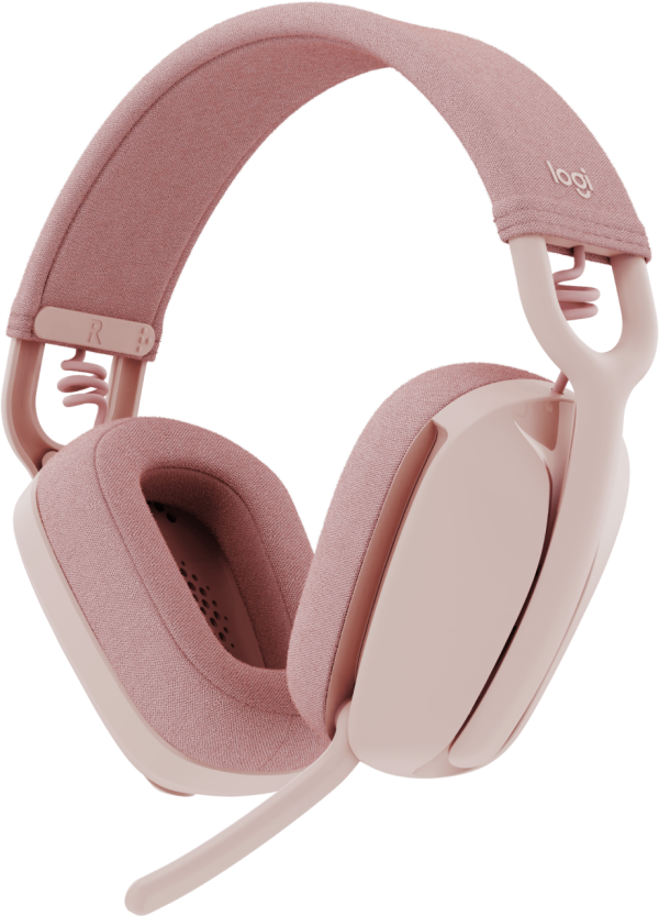 Casque sans fil Logitech Zone
Vibe 100 - Rose (981-001224) – Image 7