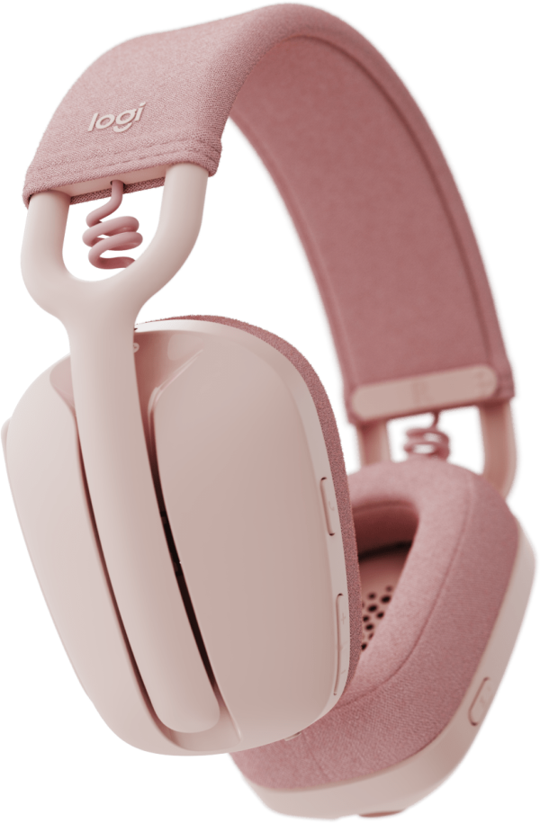 Casque sans fil Logitech Zone
Vibe 100 - Rose (981-001224) – Image 6