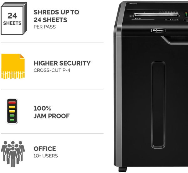 Destructeur Fellowes
Powershred 325Ci Coupe Croisée (4632001) – Image 3