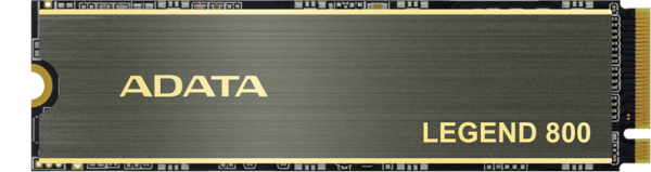 Disque Dur interne SSD ADATA
LEGEND 800 GOLD PCIe Gen4 x4 M.2 2280 - 500 Go (ALEG-800-500GCS)