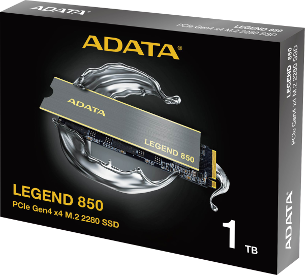 Disque Dur interne SSD ADATA
LEGEND 850 PCIe Gen4 x4 M.2 2280 - 1To (ALEG-850-1TCS) – Image 2