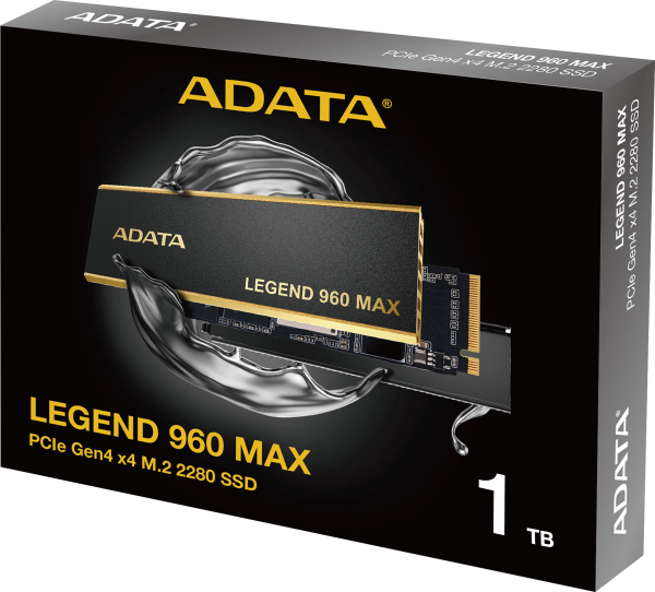 Disque Dur interne SSD ADATA
  LEGEND 960 MAX PCIe Gen4 x4 M.2 2280 - 1 To (ALEG-960M-1TCS) – Image 2