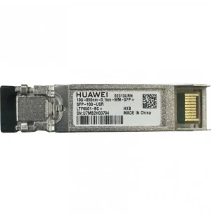 Émetteur-récepteur Huawei
  Optical SFP+, 10GE Multi-mode Module - 850nm,0.1km,LC (02313URN)