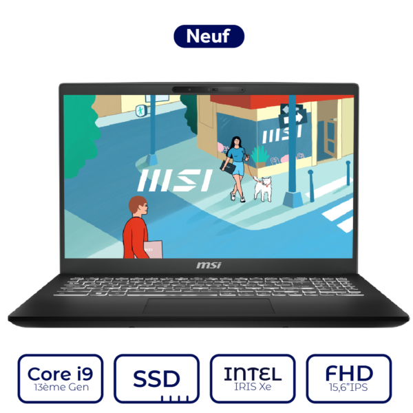 MSI Modern 15 H B13M-237MA Intel i9 13ème Gen