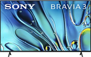 Téléviseur  75" Sony BRAVIA 3 K-75S30 | 4K Ultra HD + Récepteur intégré