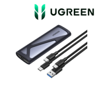 Ugreen Boitier Disque Dur Externe Nvme M2 SATA SSD