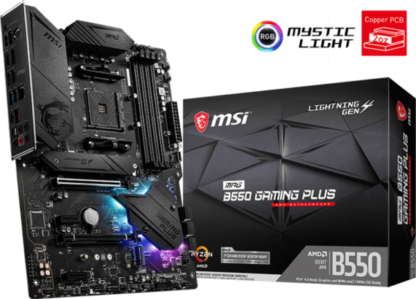 Carte Mère Intel MSI MPG B550
  GAMING Plus (911-7C56-075)