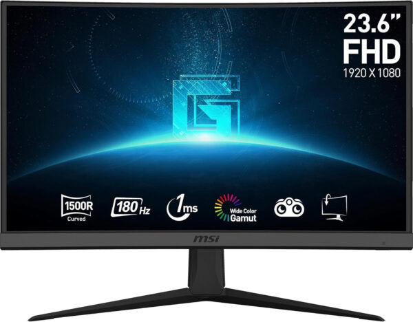 Écran incurvé Gaming 24"
  Full HD MSI G24C6 E2 (9S6-3BA01T-058)