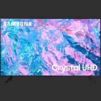 Téléviseur Samsung 70" CU7000 Crystal UHD 4K série 7 + Récepteur intégré (UA70CU7000UXMV)