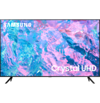 Téléviseur Samsung 70" CU7000 Crystal UHD 4K série 7 + Récepteur intégré (UA70CU7000UXMV)