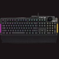 Clavier gaming Asus TUF K1 avec rétroéclairage RGB Aura Sync - Français (Azerty) (90MP01X0-BKFA00)