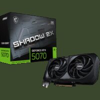 Carte Graphique MSI GeForce RTX 5070 12G SHADOW 2X OC (912-V532-005)
