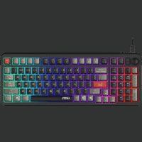 Clavier gaming rétroéclairé MSI FORGE GK110 - AZERTY (S11-04FR254-HH9)