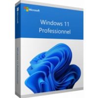 Microsoft Windows 11 Pro 64 bits Français - Licence originale (FQC-10532)