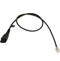 Câble Jabra LINK MOD RJ 45 QD droit pour Aastra 70 & 80 et Innovaphone IP230 (8800-00-88)