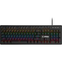 Clavier gaming rétroéclairé mécanique MSI FORGE GK300 BLUE - AZERTY