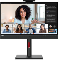 Écran 23,8" Full HD Lenovo ThinkVision T24mv-30 avec Webcam (63D7UAT3EU)