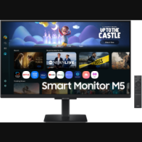 Écran intelligent 27" Samsung Smart M5 M50F Full HD (LS27FM500EUXEN)