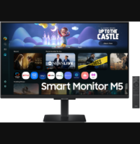 Écran intelligent 27" Samsung Smart M5 M50F Full HD (LS27FM500EUXEN)