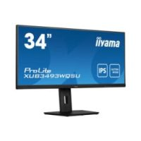 iiyama ProLite XUB3493WQSU-B5 écran plat de PC 86,4 cm (34") 3440 x 1440 pixels UltraWide Quad HD LED Noir (XUB3493WQSU-B5)