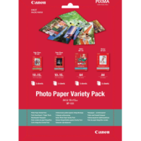Papier photo Canon VP-101 Lot de 4x6” et 20 feuilles (0775B079AA)