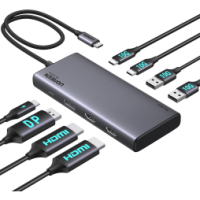Hub USB-C Ugreen Revodok 8 en 1 (35625)