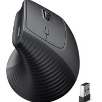 Souris sans fil Ugreen Vertical M571 Ergonomique 2.4GHz - Noir (55916)