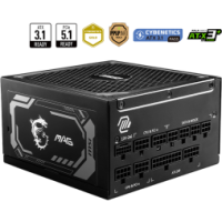 Bloc alimentation MSI MAG A1000GL PCIE5 (306-7ZP9B11-CE0)