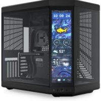 Boîtier PC Gaming HYTE Y70 tactile Infinite Mid-Towe - Noir absolu (CS-HYTE-Y70TTI-BB)
