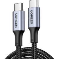 Câble Ugreen USB-C vers USB-C 5A 100W - 1 mètre (70427)
