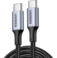 Câble Ugreen USB-C vers USB-C 5A 100W - 1 mètre (70427)