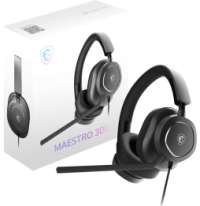 Casque gaming MSI Maestro 300 - USB (OS3-8ZC8001-000)