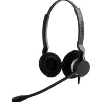 Casque-micro stéréo Jabra BIZ 2300 QD Duo Anti-Bruit + Cordon intelligent universel Jabra GN1200CC - 2 mètres