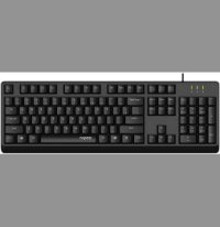 Clavier filaire Rapoo NK1900 (AZERTY, Français)