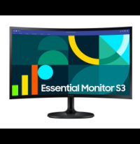 Écran incurvé 24" Samsung Essential S3 S36GD FHD serie D (LS24D362GAMXUE)