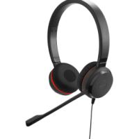 Micro-casque Jabra Evolve2 30 II Duo version Stereo - 3.5 mm Jack (14401-21)