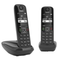 Pack de deux téléphones sans fil DECT Gigaset AS690 Duo (4250366854649)