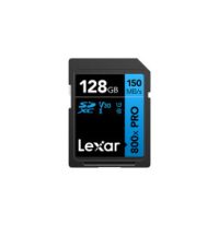 Carte SD Lexar High-Performance 800x PRO BLUE SDXC UHS-I 128 Go 150MB/s (LSD0800P128G-BNNNG)